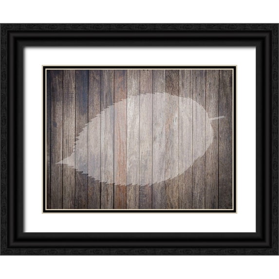 Phillip, Jamie 18x15 Black Ornate Wood Framed with Double Matting Museum Art Print Titled - Natures Lodge