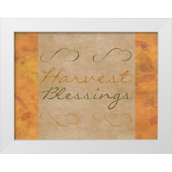 Phillip, Jamie 18x15 White Modern Wood Framed Museum Art Print Titled - Happy Fall