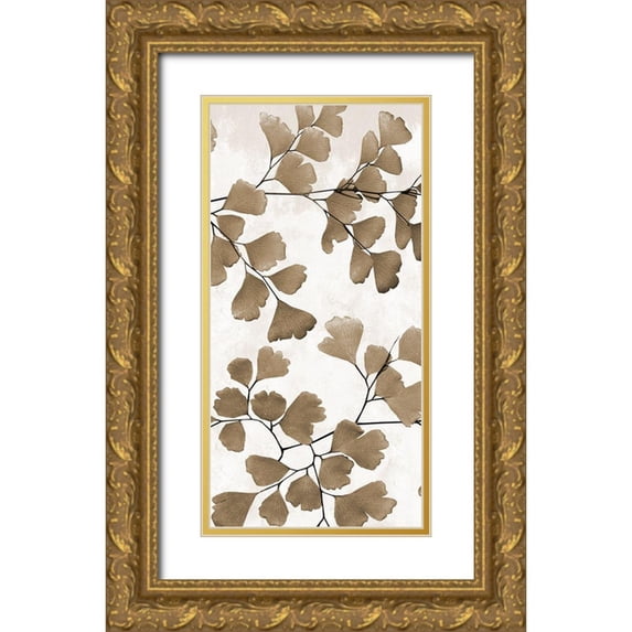 Phillip, Jamie 18x32 Gold Ornate Wood Framed with Double Matting Museum Art Print Titled - Sepia Herb 2