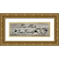 thumbnail image 1 of Phillip, Jamie 18x9 Gold Ornate Wood Framed with Double Matting Museum Art Print Titled - One Family, 1 of 4
