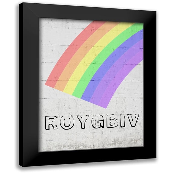 Phillip, Jamie 19x24 Black Modern Framed Museum Art Print Titled - Rainbow 2