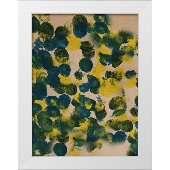 Phillip, Jamie 19x24 White Modern Wood Framed Museum Art Print Titled - Anenue N Abstract 1
