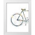 thumbnail image 1 of Phillip, Jamie 19x24 White Modern Wood Framed Museum Art Print Titled - Bicycle Travel 3, 1 of 4