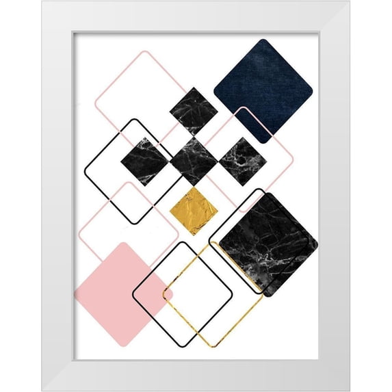 Phillip, Jamie 19x24 White Modern Wood Framed Museum Art Print Titled - New Dimension 3