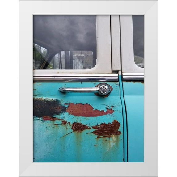 Phillip, Jamie 19x24 White Modern Wood Framed Museum Art Print Titled - Race Track 3