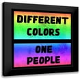 thumbnail image 1 of Phillip, Jamie 20x20 Black Modern Framed Museum Art Print Titled - Black Lives Matter, 1 of 5