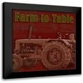 thumbnail image 1 of Phillip, Jamie 20x20 Black Modern Framed Museum Art Print Titled - Farm To Table, 1 of 5