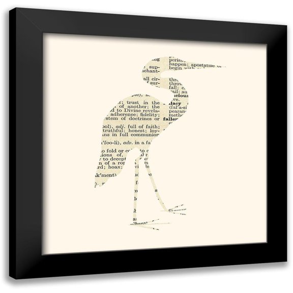 Phillip, Jamie 20x20 Black Modern Framed Museum Art Print Titled - Fly By Words