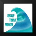 thumbnail image 1 of Phillip, Jamie 20x20 Black Modern Framed Museum Art Print Titled - Surf 1, 1 of 4