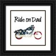 thumbnail image 1 of Phillip, Jamie 20x20 Black Ornate Wood Framed with Double Matting Museum Art Print Titled - American Dad, 1 of 4