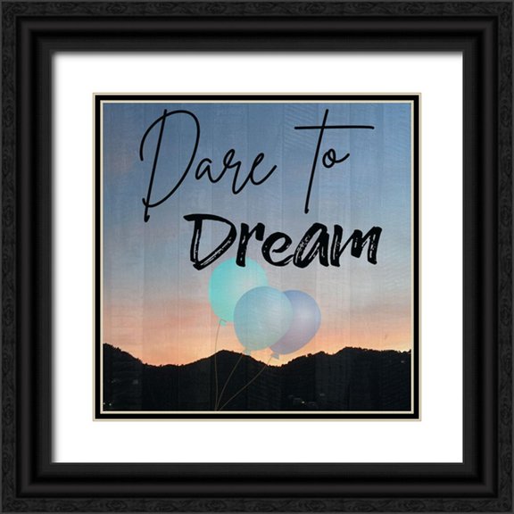 Phillip, Jamie 20x20 Black Ornate Wood Framed with Double Matting Museum Art Print Titled - Dare