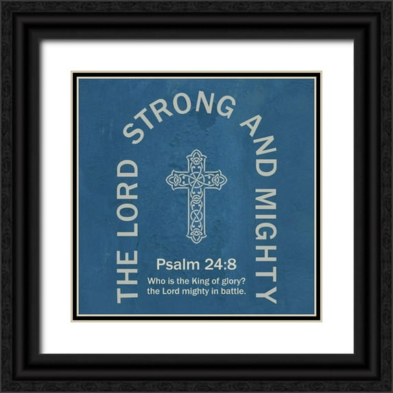 Phillip, Jamie 20x20 Black Ornate Wood Framed with Double Matting Museum Art Print Titled - The Lord 2