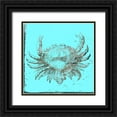 thumbnail image 1 of Phillip, Jamie 20x20 Black Ornate Wood Framed with Double Matting Museum Art Print Titled - Whay So Crabby 2, 1 of 4