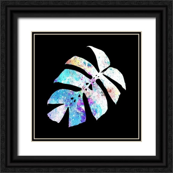 Phillip, Jamie 20x20 Black Ornate Wood Framed with Double Matting Museum Art Print Titled - Wild Tropics 3