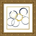thumbnail image 1 of Phillip, Jamie 20x20 Gold Ornate Wood Framed with Double Matting Museum Art Print Titled - Circles Of Gold, 1 of 4