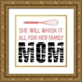 thumbnail image 1 of Phillip, Jamie 20x20 Gold Ornate Wood Framed with Double Matting Museum Art Print Titled - Mom, 1 of 4