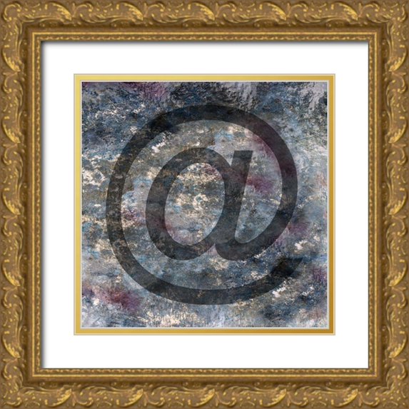 Phillip, Jamie 20x20 Gold Ornate Wood Framed with Double Matting Museum Art Print Titled - Symbol 3