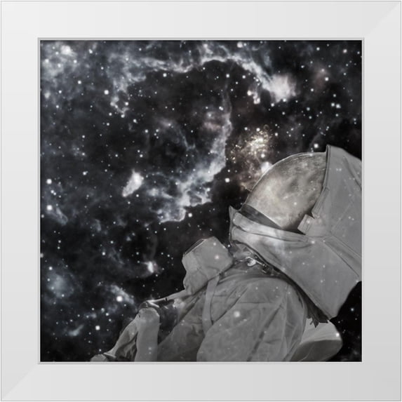 Phillip, Jamie 20x20 White Modern Wood Framed Museum Art Print Titled - Space View