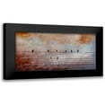 thumbnail image 1 of Phillip, Jamie 24x14 Black Modern Framed Museum Art Print Titled - BIrd Watching 2, 1 of 5