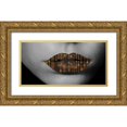 thumbnail image 1 of Phillip, Jamie 24x14 Gold Ornate Wood Framed with Double Matting Museum Art Print Titled - Kiss Me In Color, 1 of 4