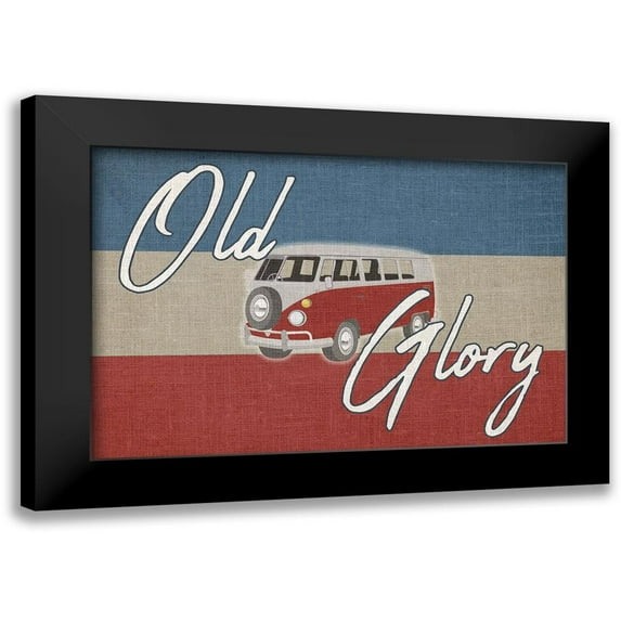 Phillip, Jamie 24x17 Black Modern Framed Museum Art Print Titled - American Made 2