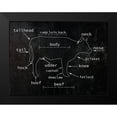 thumbnail image 1 of Phillip, Jamie 24x19 Black Modern Framed Museum Art Print Titled - Cow, 1 of 4