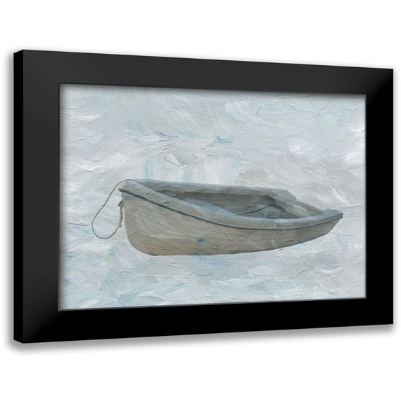 Phillip, Jamie 24x19 Black Modern Framed Museum Art Print Titled - Painted Boat