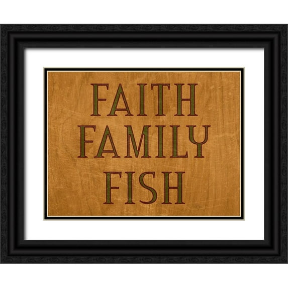 Phillip, Jamie 24x19 Black Ornate Wood Framed with Double Matting Museum Art Print Titled - Lodge 3
