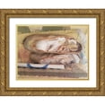 thumbnail image 1 of Phillip, Jamie 24x19 Gold Ornate Wood Framed with Double Matting Museum Art Print Titled - Ballerina, 1 of 4