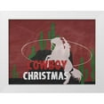thumbnail image 1 of Phillip, Jamie 24x19 White Modern Wood Framed Museum Art Print Titled - Cowboy Christmas, 1 of 4