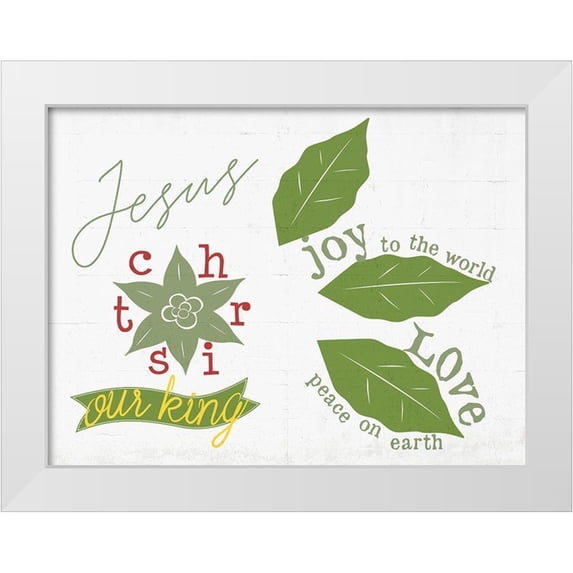 Phillip, Jamie 24x19 White Modern Wood Framed Museum Art Print Titled - Religous Christmas