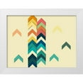 thumbnail image 1 of Phillip, Jamie 24x19 White Modern Wood Framed Museum Art Print Titled - Upward Movement, 1 of 4