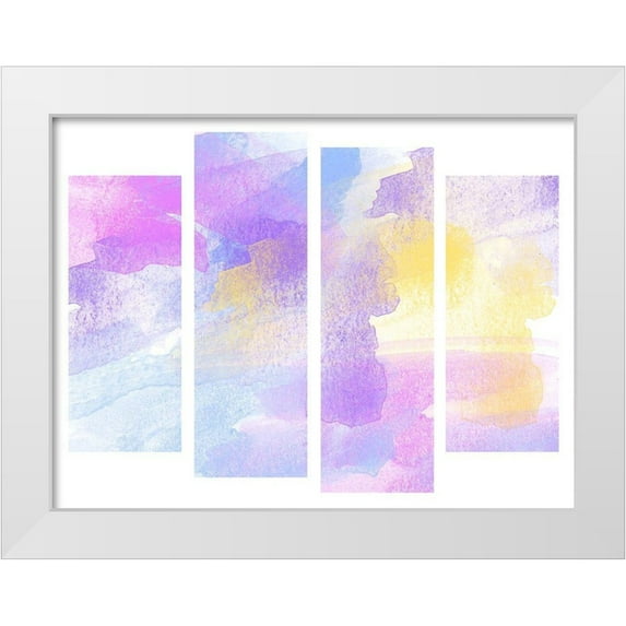 Phillip, Jamie 24x19 White Modern Wood Framed Museum Art Print Titled - Vertical Abstract