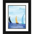 thumbnail image 1 of Phillip, Jamie 25x32 Black Ornate Wood Framed with Double Matting Museum Art Print Titled - Sail, 1 of 4