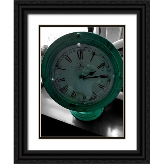 Phillip, Jamie 25x32 Black Ornate Wood Framed with Double Matting Museum Art Print Titled - Vintage Time