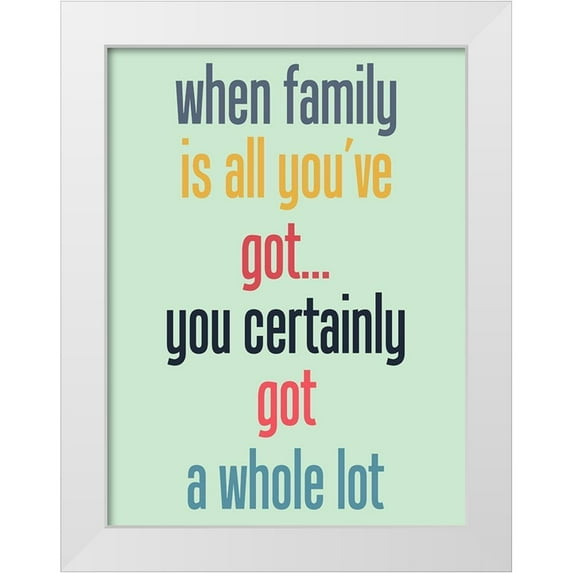 Phillip, Jamie 25x32 White Modern Wood Framed Museum Art Print Titled - Family