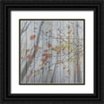 thumbnail image 1 of Phillip, Jamie 26x26 Black Ornate Wood Framed with Double Matting Museum Art Print Titled - Fall Leaves, 1 of 4