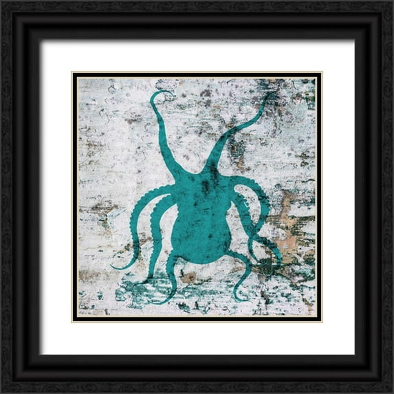 Phillip, Jamie 26x26 Black Ornate Wood Framed with Double Matting Museum Art Print Titled - Octo