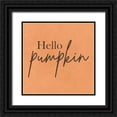 thumbnail image 1 of Phillip, Jamie 26x26 Black Ornate Wood Framed with Double Matting Museum Art Print Titled - Pumpkin, 1 of 4