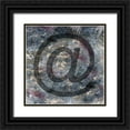 thumbnail image 1 of Phillip, Jamie 26x26 Black Ornate Wood Framed with Double Matting Museum Art Print Titled - Symbol 3, 1 of 4