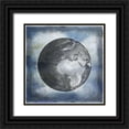thumbnail image 1 of Phillip, Jamie 26x26 Black Ornate Wood Framed with Double Matting Museum Art Print Titled - The World 4, 1 of 4