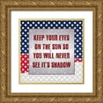 thumbnail image 1 of Phillip, Jamie 26x26 Gold Ornate Wood Framed with Double Matting Museum Art Print Titled - July Fourth, 1 of 4