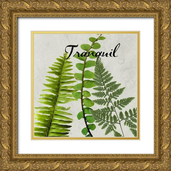 Phillip, Jamie 26x26 Gold Ornate Wood Framed with Double Matting Museum Art Print Titled - Tranquil