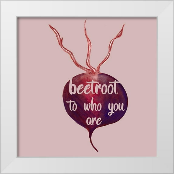 Phillip, Jamie 26x26 White Modern Wood Framed Museum Art Print Titled - Beetroot
