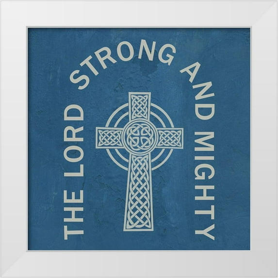 Phillip, Jamie 26x26 White Modern Wood Framed Museum Art Print Titled - The Lord