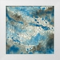 thumbnail image 1 of Phillip, Jamie 26x26 White Modern Wood Framed Museum Art Print Titled - Watercolor Pattern, 1 of 4