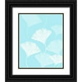 thumbnail image 1 of Phillip, Jamie 26x31 Black Ornate Wood Framed with Double Matting Museum Art Print Titled - Ginkgo, 1 of 4