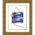 thumbnail image 1 of Phillip, Jamie 26x32 Gold Ornate Wood Framed with Double Matting Museum Art Print Titled - Radio Waves 1, 1 of 4