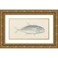 thumbnail image 1 of Phillip, Jamie 32x18 Gold Ornate Wood Framed with Double Matting Museum Art Print Titled - Fishing Day, 1 of 4