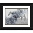 thumbnail image 1 of Phillip, Jamie 32x24 Black Ornate Wood Framed with Double Matting Museum Art Print Titled - Mystic Horse 2, 1 of 4